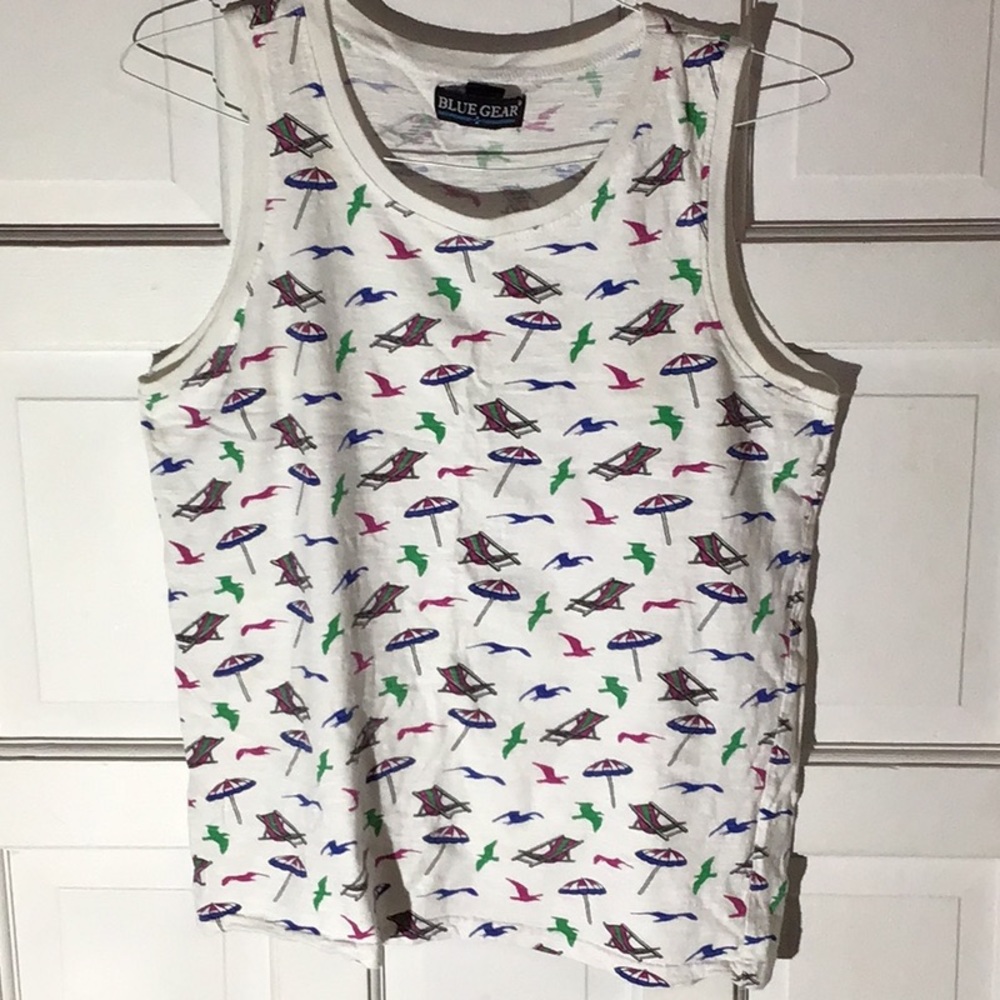 MENS SLEEVELESS SHIRT